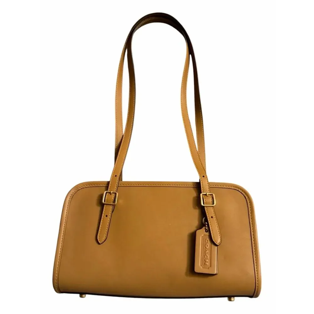 Coach Swing Zip Bag 1998 Re-Edition Tan Glove-Tanned Leather NWT Shoulder Bag